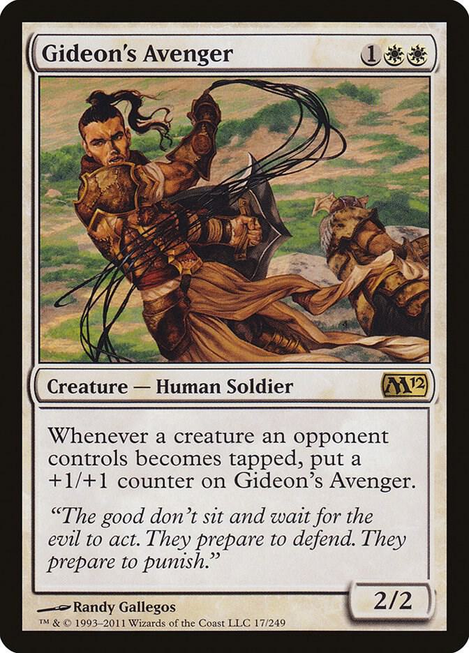 Gideon's Avenger 17 Magic 2012 (M12) MTG R LP