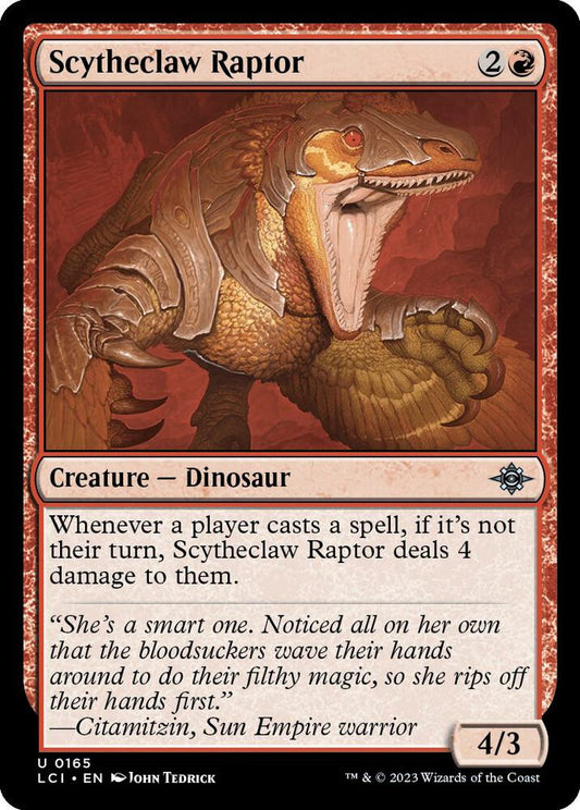 Scytheclaw Raptor 165 The Lost Caverns of Ixalan MTG UC NM