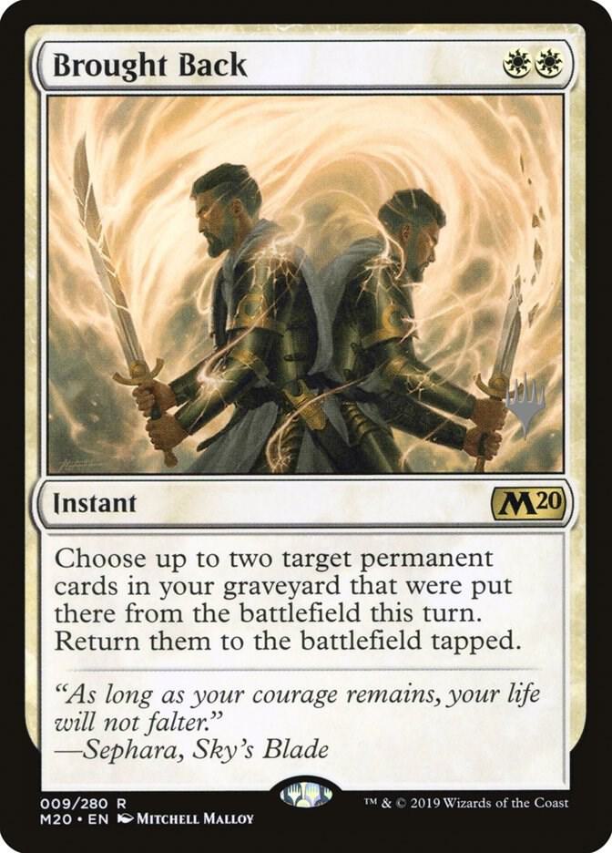Brought Back 9 Promo Pack: Core Set 2020 MTG R NM
