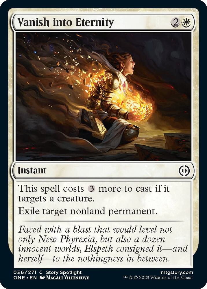 Vanish into Eternity 36 Phyrexia: All Will Be One MTG C NM