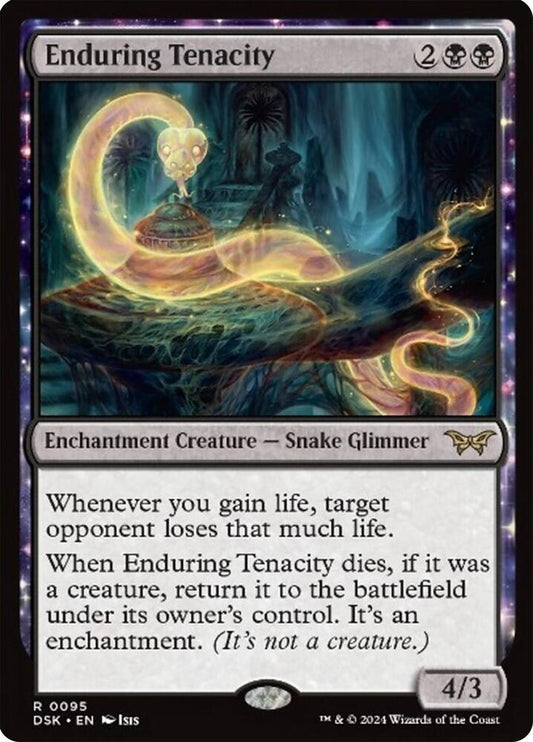 Enduring Tenacity 95 Duskmourn: House of Horror MTG R NM