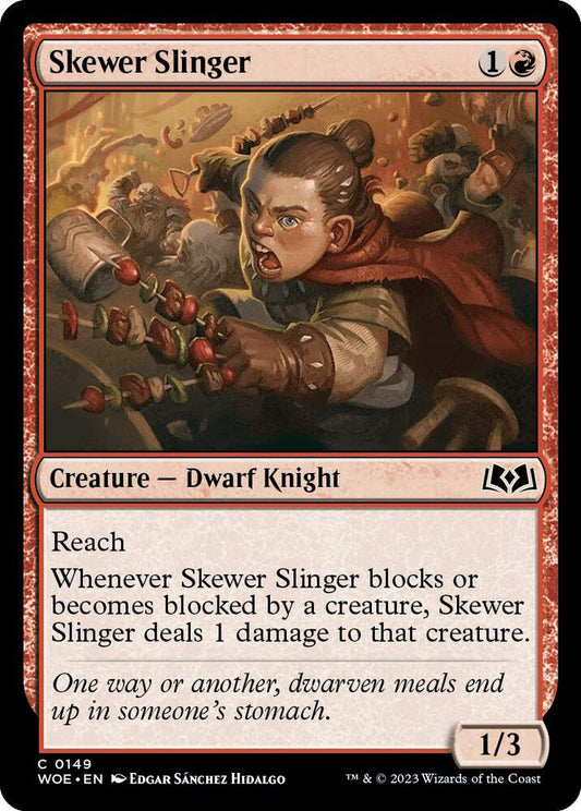 Skewer Slinger 149 Wilds of Eldraine MTG C NM