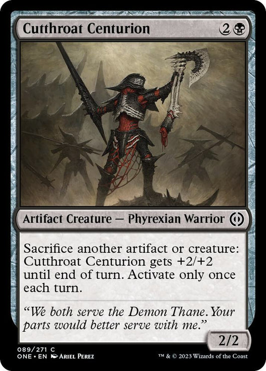 Cutthroat Centurion 89 Phyrexia: All Will Be One MTG C NM