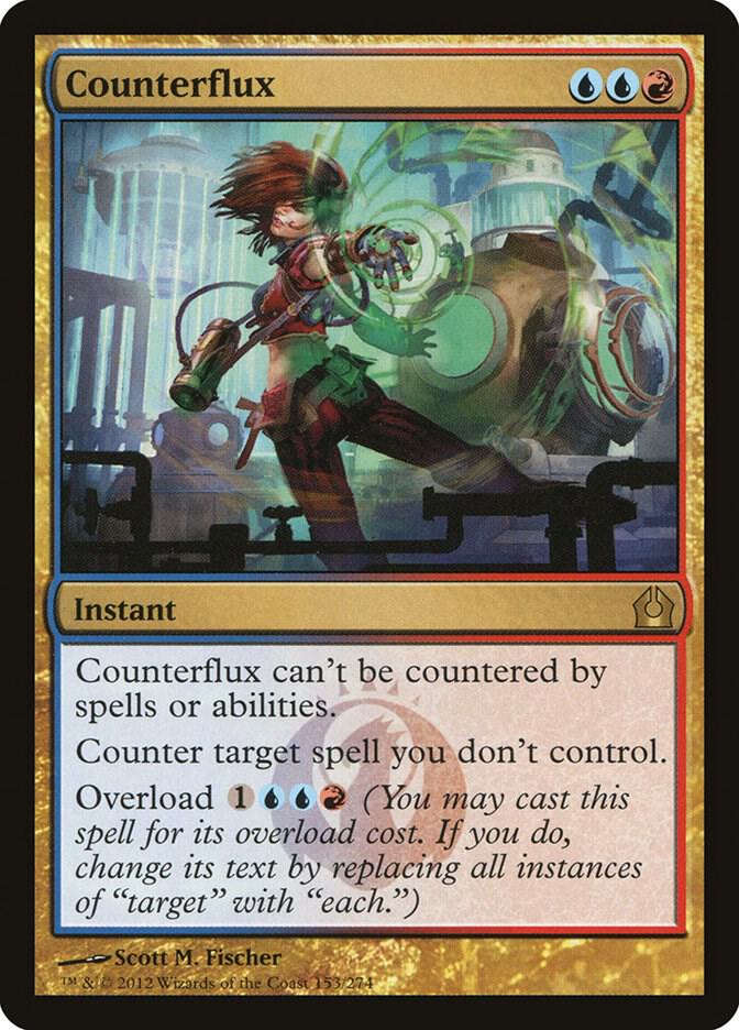Counterflux 153 Return to Ravnica MTG R LP