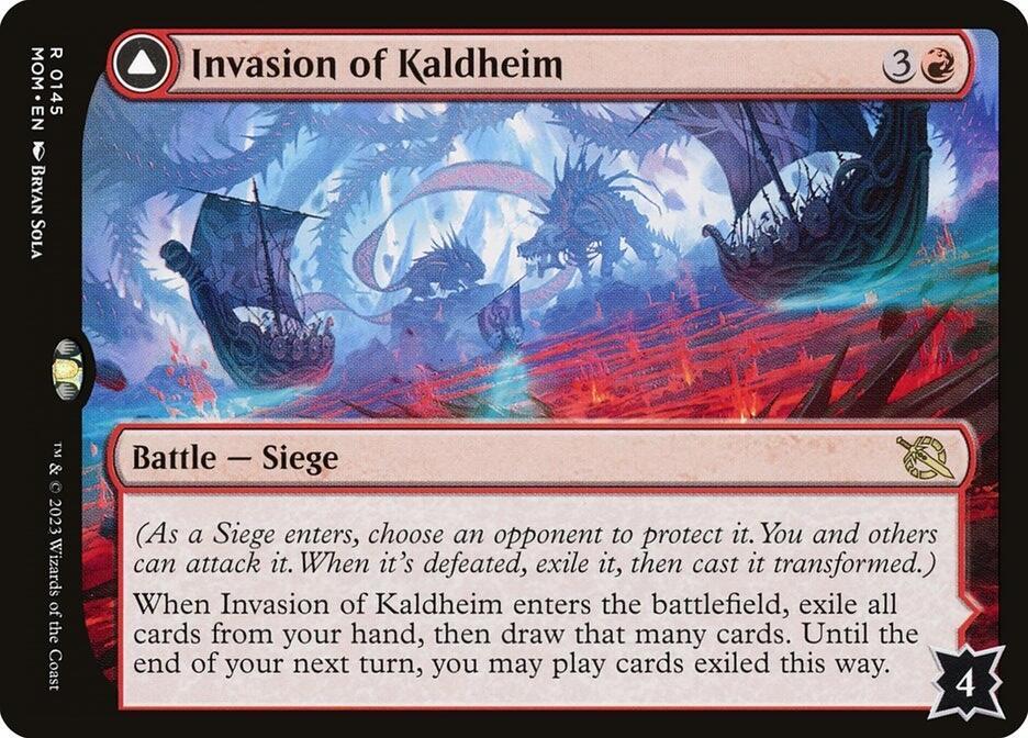 Invasion of Kaldheim 145 March of the Machine MTG R NM