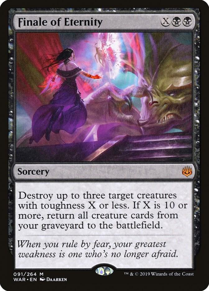 Finale of Eternity 91 War of the Spark MTG Mythic Foil NM