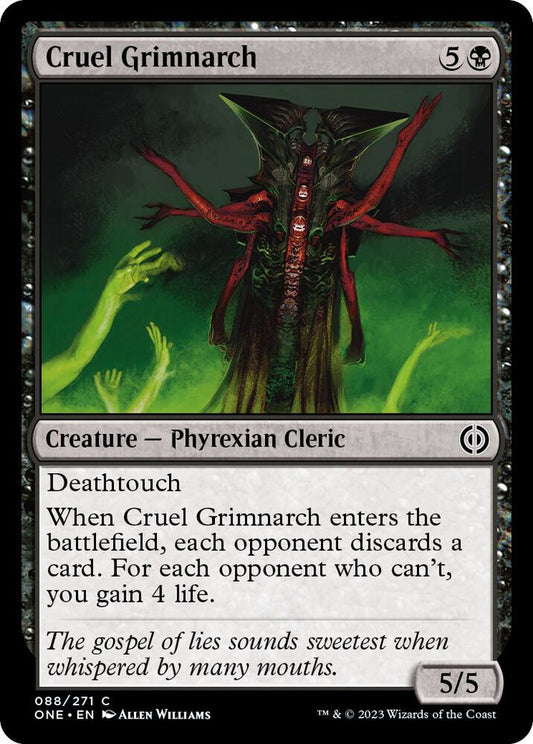 Cruel Grimnarch 88 Phyrexia: All Will Be One MTG C NM