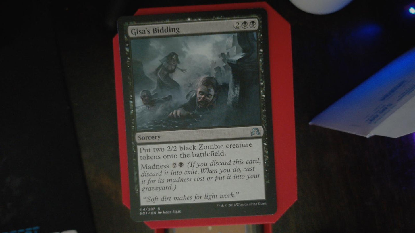 Gisa's Bidding 114 Shadows over Innistrad MTG UC LP