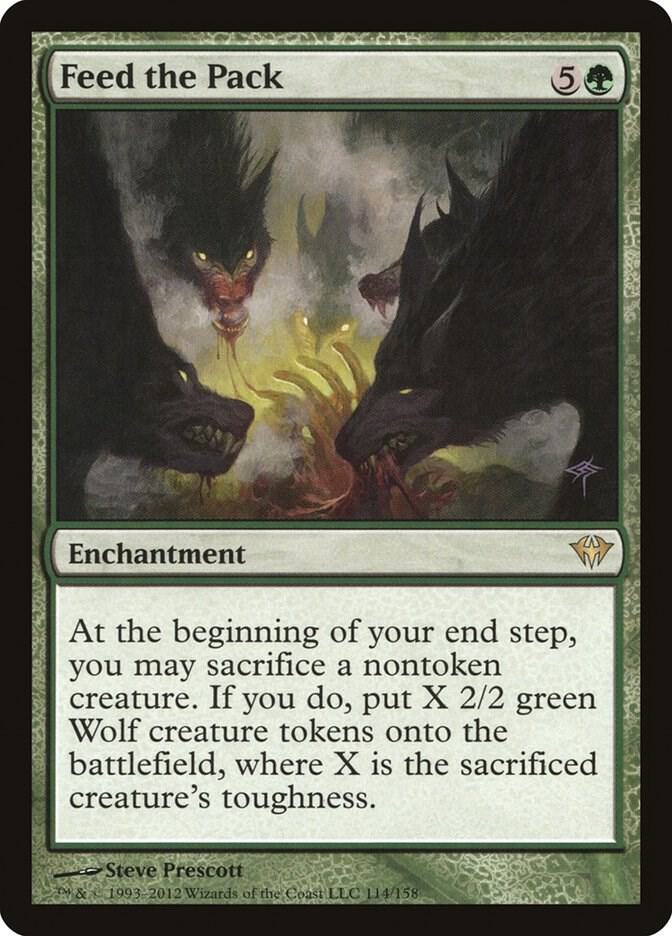 Feed the Pack 114 Dark Ascension MTG R NM