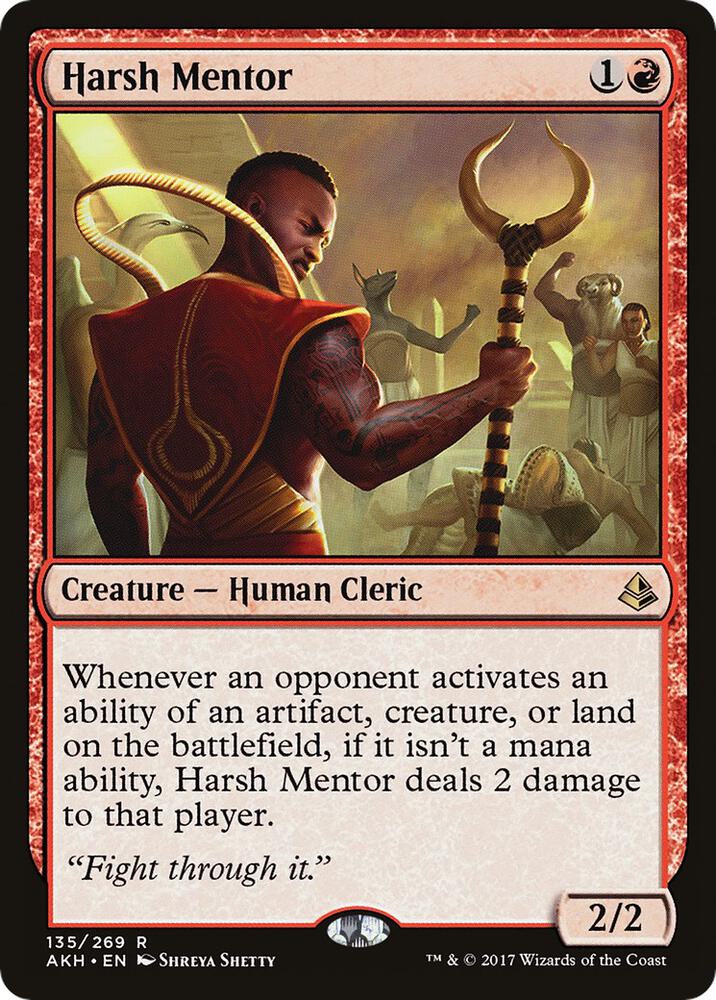 Harsh Mentor 135 Amonkhet MTG R NM