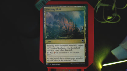 Thriving Bluff 438 Commander: Streets of New Capenna MTG C NM