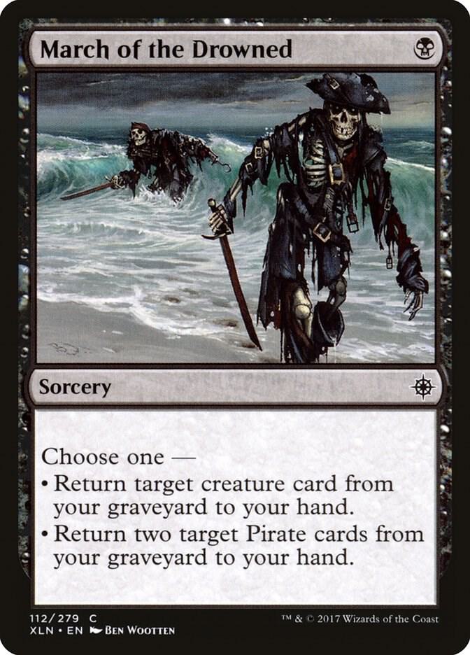 March of the Drowned 112 Ixalan MTG C LP
