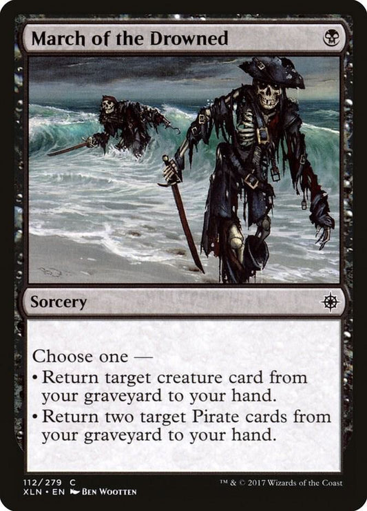 March of the Drowned 112 Ixalan MTG C LP