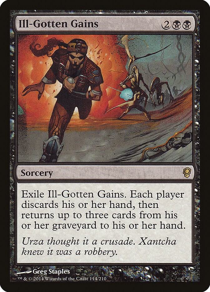 Ill-Gotten Gains 114 Conspiracy MTG R DMG