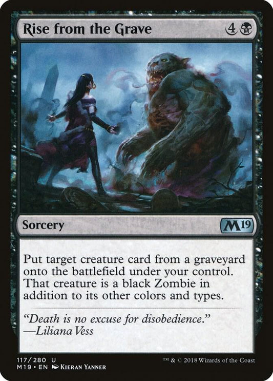 Rise from the Grave 117 Core Set 2019 MTG UC NM
