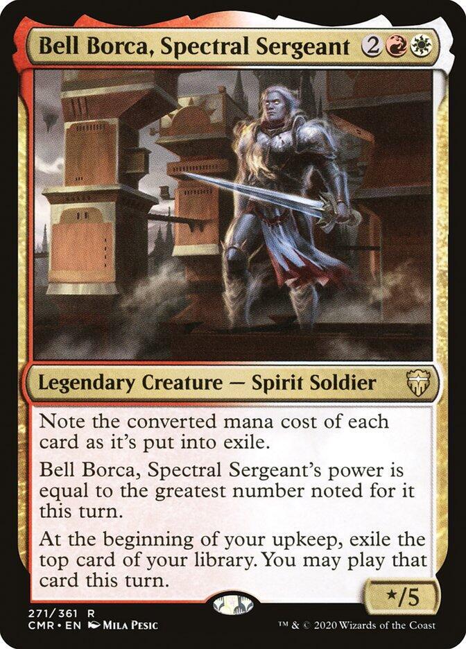 Bell Borca, Spectral Sergeant 271 Commander Legends MTG R NM