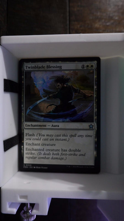 Twinblade Blessing 26 Foundations MTG UC NM