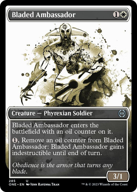 Bladed Ambassador (Showcase) 285 Phyrexia: All Will Be One MTG UC NM