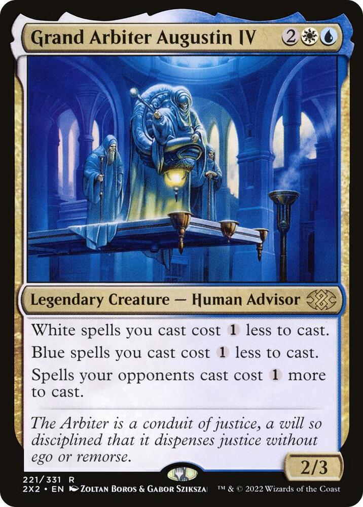Grand Arbiter Augustin IV 221 Double Masters 2022 MTG R NM