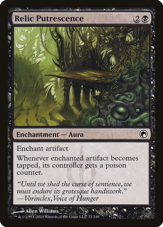 Relic Putrescence 77 Scars of Mirrodin MTG C NM