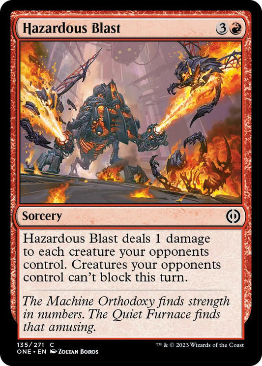 Hazardous Blast 135 Phyrexia: All Will Be One MTG C NM