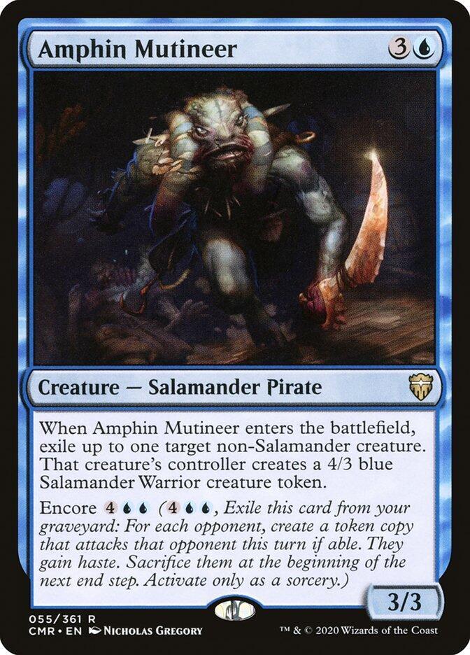 Amphin Mutineer 55 Commander Legends MTG R NM