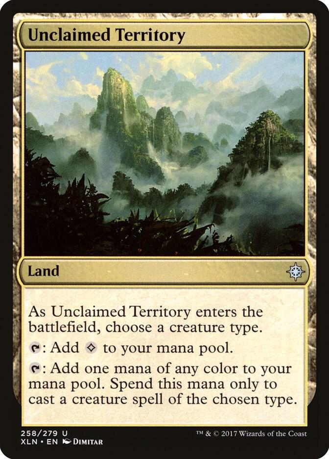 Unclaimed Territory 258 Ixalan MTG UC NM