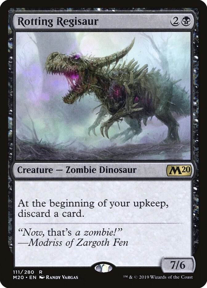 Rotting Regisaur 111 Core Set 2020 MTG R NM