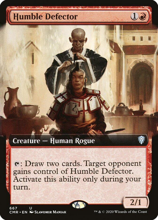 Humble Defector (Extended Art) 667 Commander Legends MTG UC NM