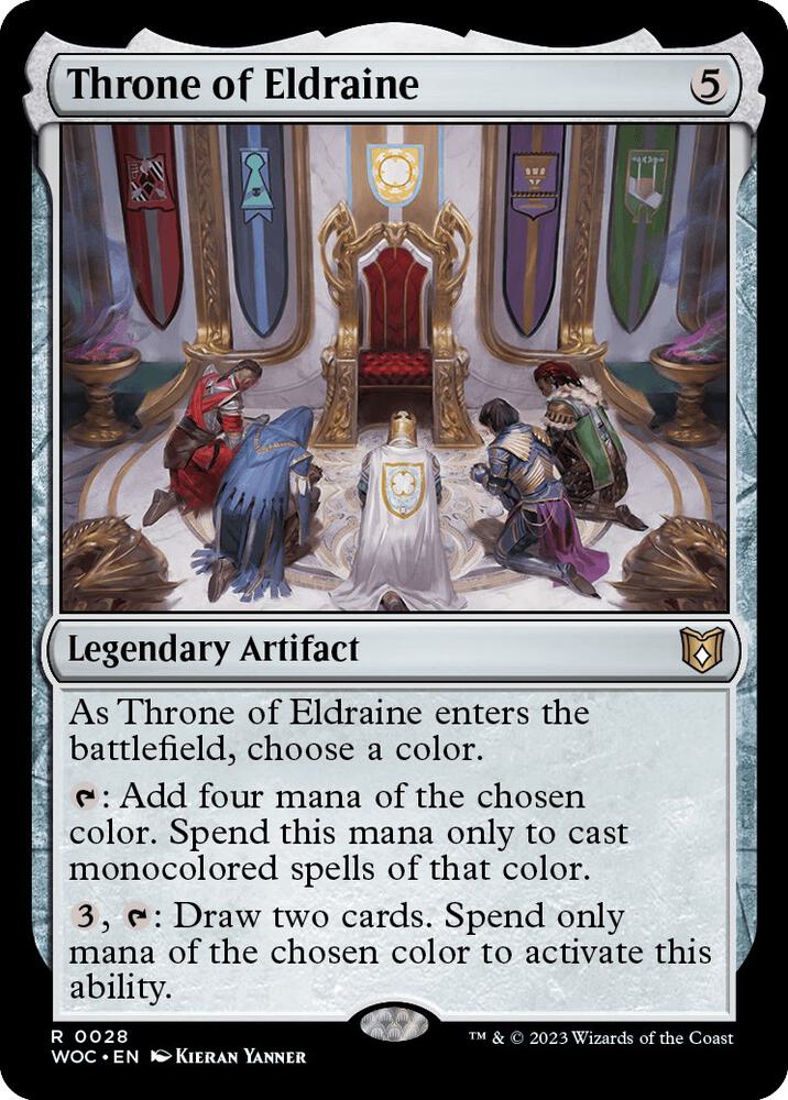 Throne of Eldraine 28 Commander: Wilds of Eldraine MTG R NM