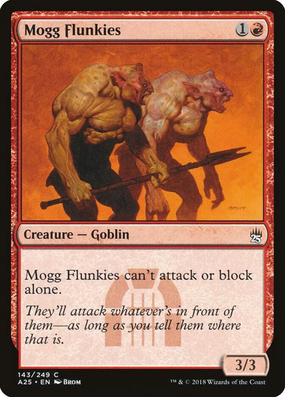 Mogg Flunkies 143 Masters 25 MTG C NM