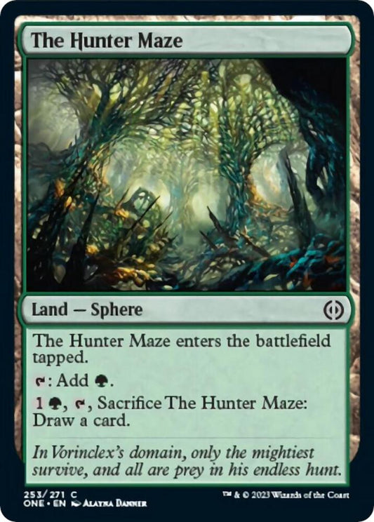 The Hunter Maze 253 Phyrexia: All Will Be One MTG C NM