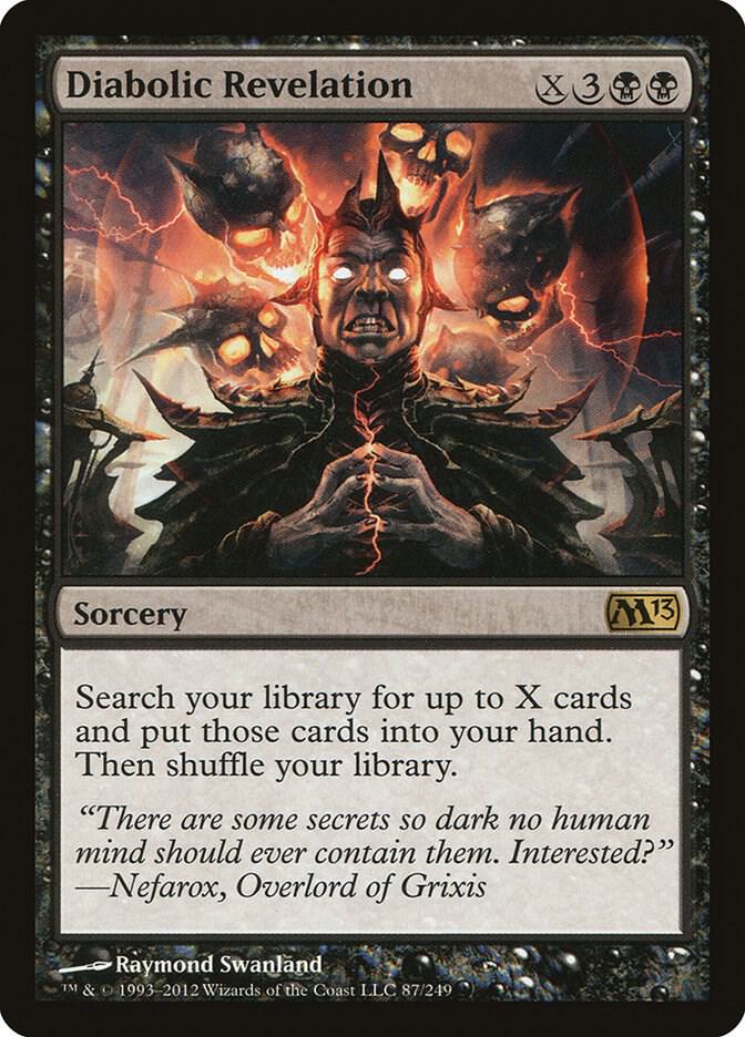 Diabolic Revelation 87 Magic 2013 (M13) MTG R LP