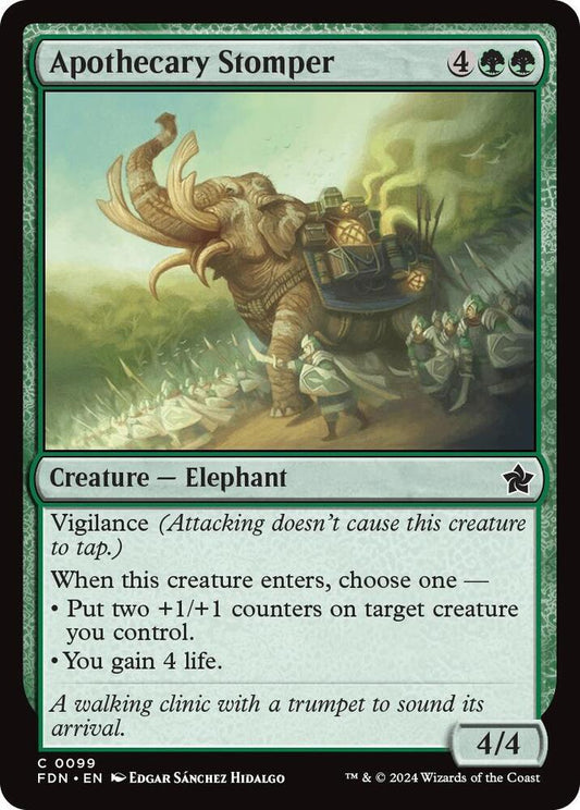 Apothecary Stomper 99 Foundations MTG C NM