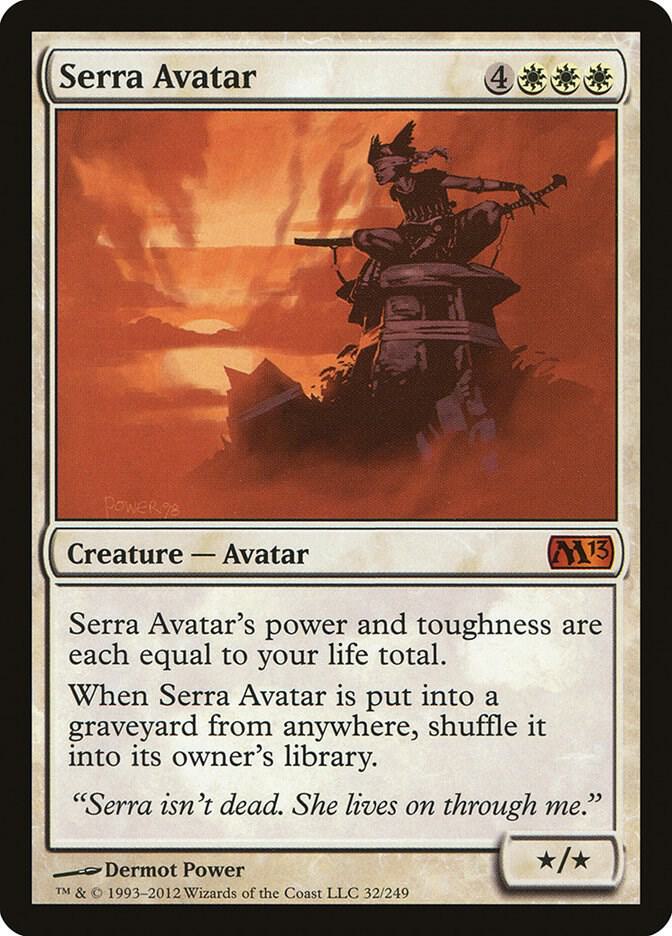 Serra Avatar 32 Magic 2013 (M13) MTG Mythic LP