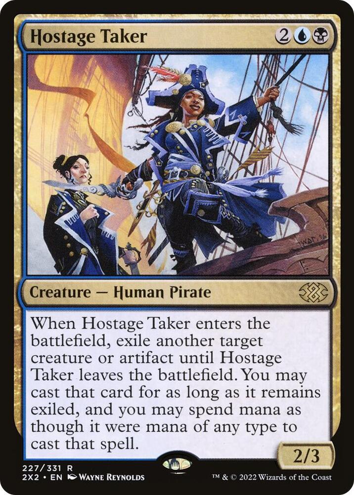 Hostage Taker 227 Double Masters 2022 MTG R NM