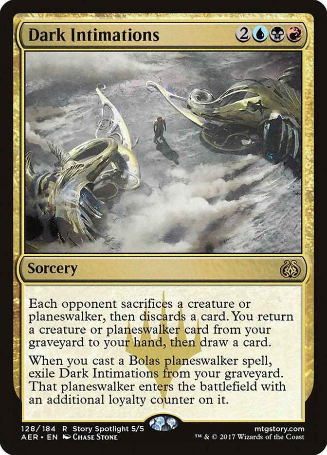 Dark Intimations 128 Aether Revolt MTG R NM