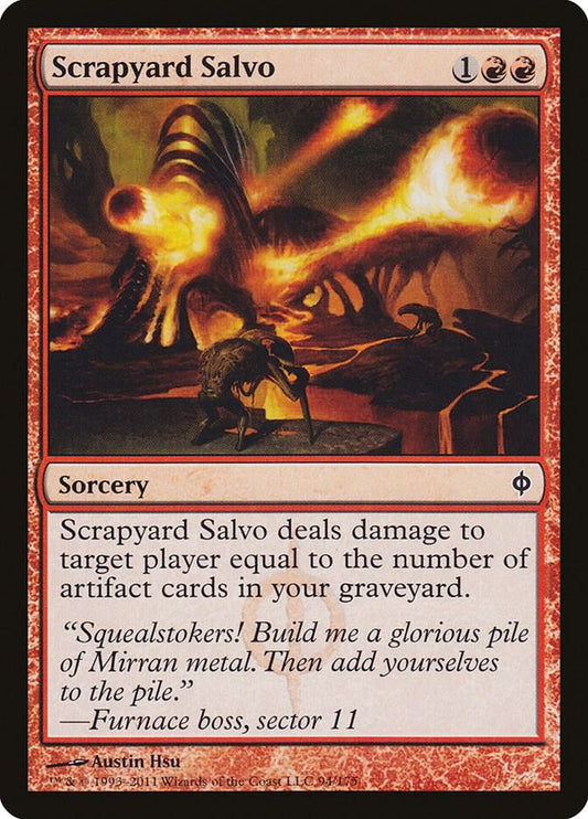 Scrapyard Salvo 94 New Phyrexia MTG C NM