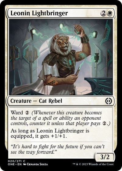Leonin Lightbringer - Phyrexia: All Will Be One (#20, Common) - Near Mint
