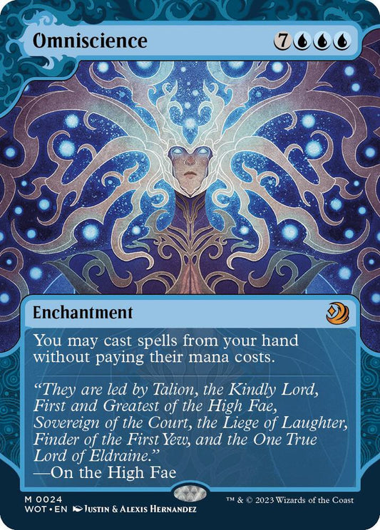 Omniscience 24 Wilds of Eldraine: Enchanting Tales MTG Mythic NM