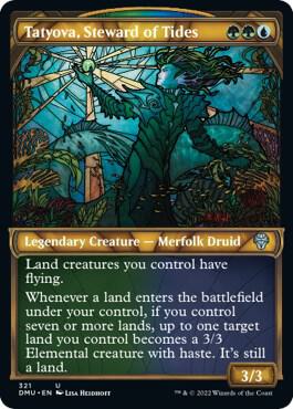 Tatyova, Steward of Tides (Showcase) 321 Dominaria United MTG UC NM
