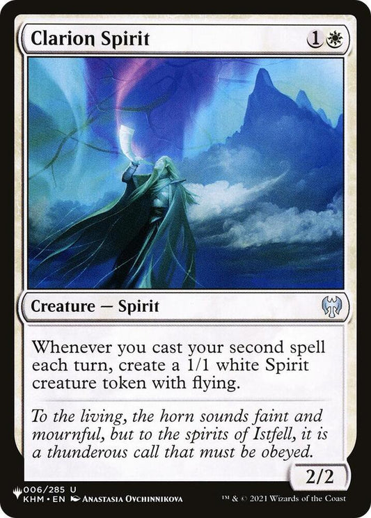 Clarion Spirit 006/285 The List Reprints MTG UC NM