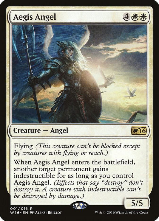 Aegis Angel 1 Welcome Deck 2016 MTG R NM