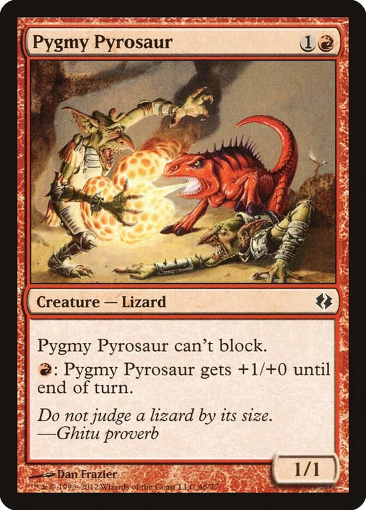 Pygmy Pyrosaur 46 Duel Decks: Venser vs. Koth MTG C NM