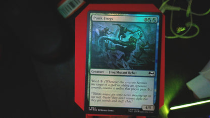 Punk Frogs 0164 Teenage Mutant Ninja Turtles MTG C Foil NM