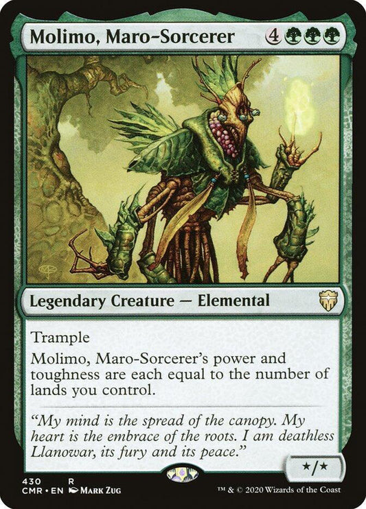 Molimo, Maro-Sorcerer 430 Commander Legends MTG R NM