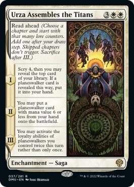 Urza Assembles the Titans 37 Dominaria United MTG R NM