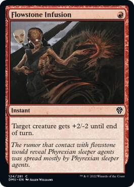 Flowstone Infusion 124 Dominaria United MTG C NM