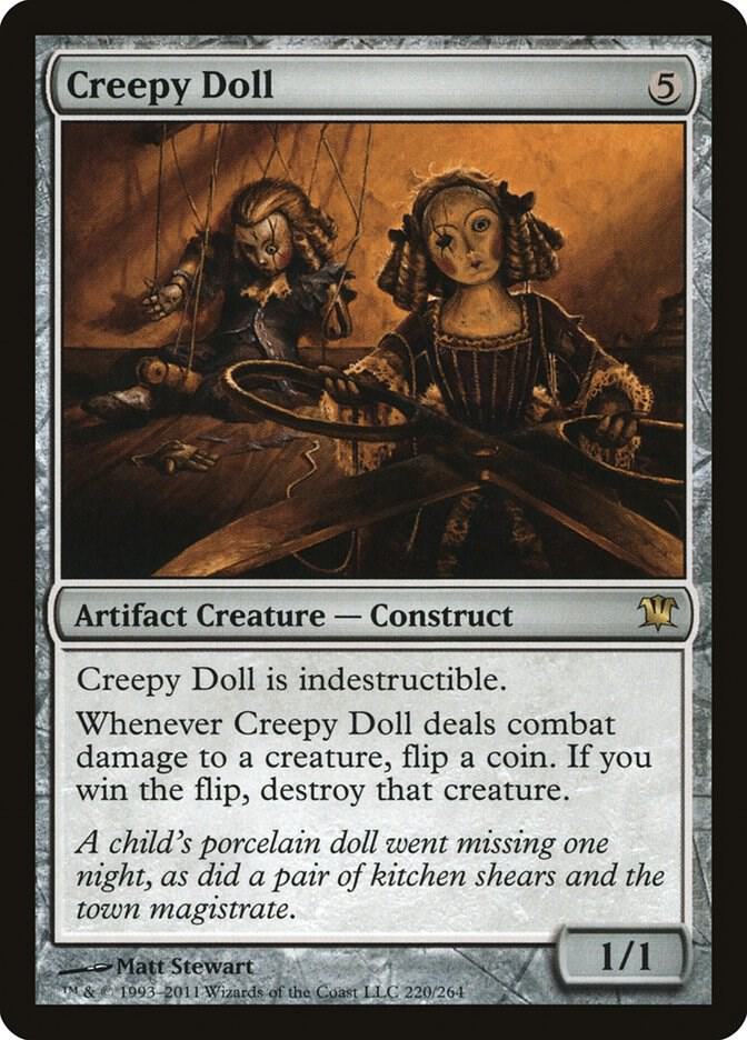 Creepy Doll 220 Innistrad MTG R LP