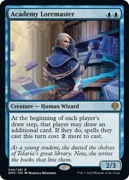Academy Loremaster 40 Dominaria United MTG R NM